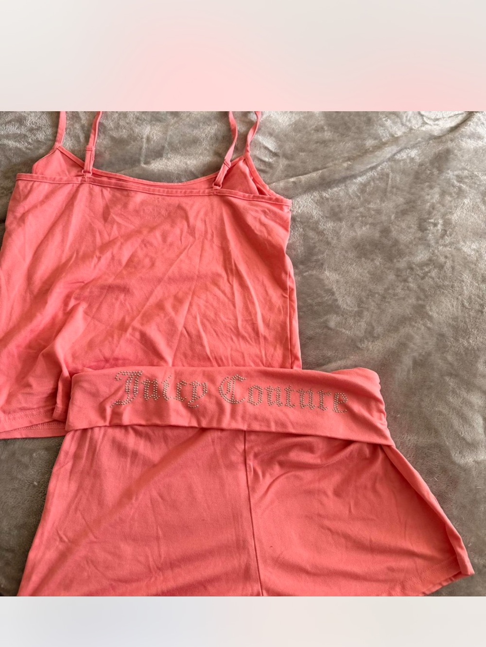 Juicy Couture Rhinestone Set Size Large - Picture 2 of 3